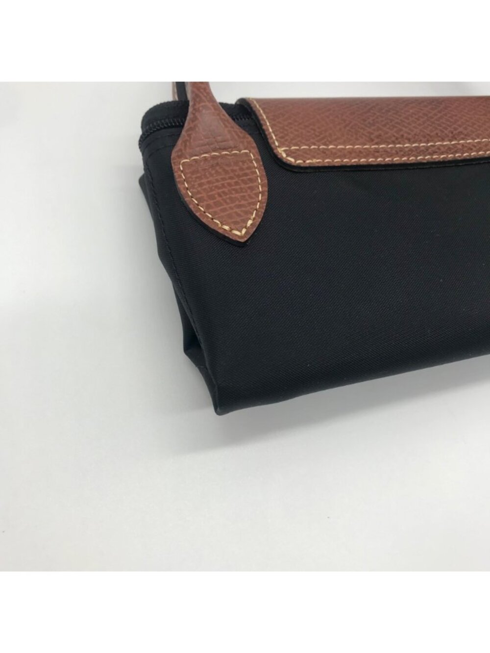 Longchamp Black Nylon Le Pilage Top Handle Reversible Bag - Picture 9 of 11